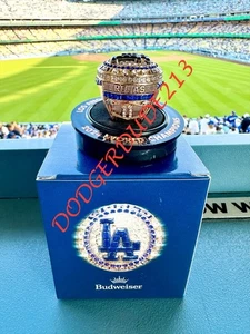 🏆💍 Miguel Rojas LA Dodgers ‘24 World Series Championship Ring 7/21/25💍🏆 - Picture 1 of 1