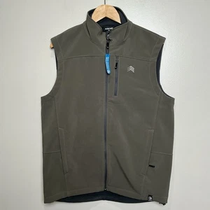 Solaris Men’s Fleece Lined Full Zip Vest Size M Hiking Fishing Outdoor NWT - Picture 1 of 9