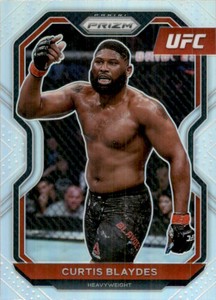 2021 Panini Prizm UFC Prizms Silver Curtis Blaydes #50 167082