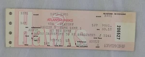 NBA 1979 04/20 Washington Bullets at Atlanta Playoff Season Full Ticket - Picture 1 of 1