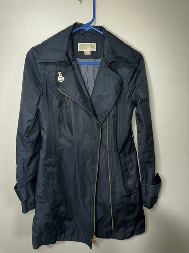 Cappotto Michael Kors foderato morbido donna Xs A zip simmetrica