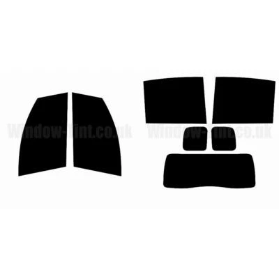 For Fiat Panda 5-door 2011+ (3rd Gen) Full Pre Cut Window Tint Kit Front & Rear — 第 1/4 张图片