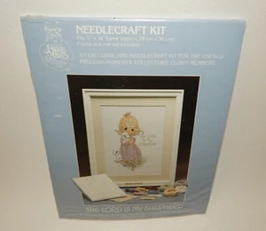 Precious Moments Collectors Club Needlecraft Kit The Lord is My Shepherd - MIP - Picture 1 of 2