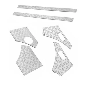 For CAPO Sixer 1 Suzuki Samurai Car 1/6 Metal Front Rear Side Anti-scrape Plates - Picture 1 of 16