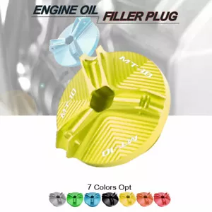 Motorcycle CNC Engine Oil Cap Bolt Screw Filler Cover for YAMAHA MT-10 FZ10 SP - Picture 1 of 10