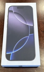 Apple iPhone 16 Pro Black Titanium 128GB EMPTY BOX Only - Photo 1 sur 4