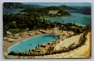 Postcard Virgin Island Charlotte Amali Virgin Isle Hotel Swimming Pool L775 - Picture 1 of 2