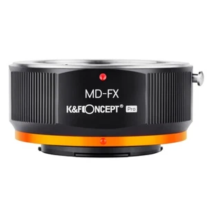 K&F Concept Adapter Pro for Minolta MD MC Mount Lens to Fuji FX Camera X30 XF1 - Picture 1 of 15