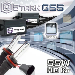 Kit de luz antiniebla delgada Stark 55W Micro HID - H8 5K 50000K blanca - Imagen 1 de 3