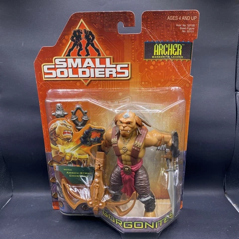 Vintage 1998 Hasbro Small Soldiers ARCHER Figure Launcher Gorgonite A2 Cover