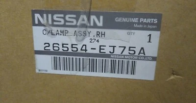 Lente y carcasa originales Nissan 26554-EJ75A piezas OEM Infiniti M35 2008-2010 derecha Foto 1 de 3