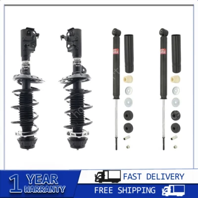 4 Amortiguadores de puntales KYB delanteros + traseros con conjunto de resorte helicoidal para Honda Fit 2009-2013 - Foto 1 de 4