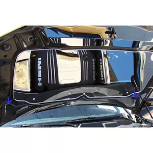 Polished Stainless Lower Hood Cowl for 2005-10 Chrysler/Dodge Charger/Magnum/300 - Picture 1 of 3