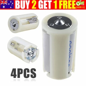 4PCS AA to Size D Battery Converter Adapter Holder Switcher Box Case Cell SALE - Picture 1 of 11