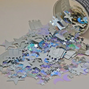 Confetti MultiShape - Enchanted Night - 2 Pchs or 1/2 lbs - FREE SHIP (9189) - Picture 1 of 14