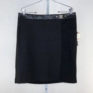 Jupe noire Anne Klein Essential, taille 12 - Photo 1/6