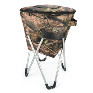 EAGLEMATE 60L CAMO PICNIC COOLER BAGS OUTDOOR COOLER BAGS WITH STAND BPA FREE - Picture 1 of 7