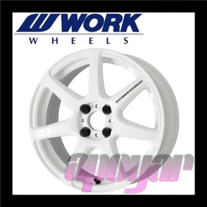 WORK EMOTION T7R WHEEL (1pcs) 16 inch 6.5J 48 100 4H White (WHT) - Picture 1 of 2