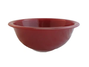 Vintage Pyrex rot Rührschüssel Klarglasboden Corning 325 ~ 1,5 l (4) - Bild 1 von 4
