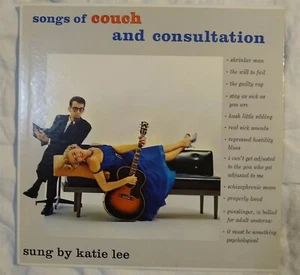 CRANIUM'S Katie Lee SONGS OF COUCH AND CONSULTATION orig MONO Lp NM folk - Foto 1 di 7