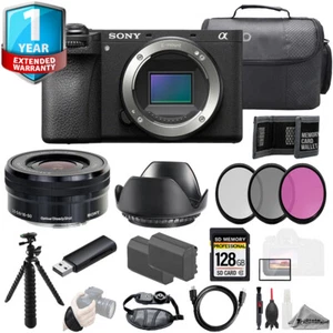 Sony a6700 + 16-50mm f/3.5-5.6 Lens 128GB + Ext Bat+ 1Yr Warranty- Kit - Picture 1 of 12