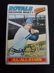 1977 TOPPS BASEBALL 580 GEORGE BRETT ROYALS Ex+ - Picture 1 of 11