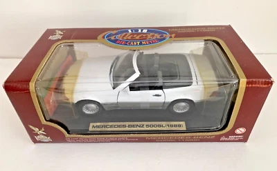 1989 Mercedes Benz 500SL Yat Ming Road Legends Diecast Model Car 1:18 - Image 1 of 4
