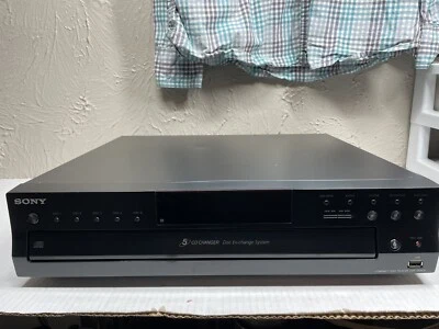 Sony CDP-CE500 5 Disc CD Player Changer Carousel USB Record **No Remote** - Image 1 of 4