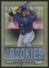 2022 BOWMAN PLATINUM RENOWNED ROOKIES WANDER FRANCO RC #RR-2