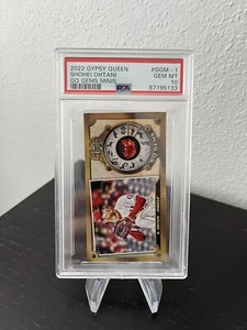 Shohei Ohtani 2022 Topps Gypsy Queen GQ Gems Minis #GGM-1 PSA 10 GEM MINT POP 7
