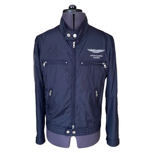 Hackett Aston Martin Racing Apex Jacket Navy Blue HM4000821 Men's Medium - Picture 1 of 19