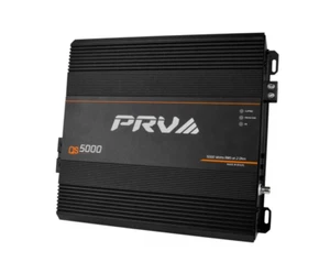 Amplificador de coche de rango completo PRV Audio QS5000 2 ohmios 1 canal 5000 vatios amplificador RMS - Imagen 1 de 7