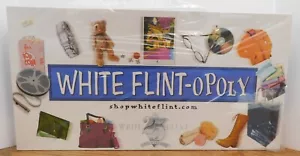 Neu WHITE FLINT-OPOLY Monopoly 25th Anniversary Mall Property Trading Brettspiel - Bild 1 von 6