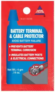 AGS Battery Terminal And Cable Protector Grease - 0.14 oz. - Foto 1 di 3