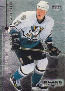 1998-99 Black Diamond Hockey #3 Johan Davidsson Anaheim Ducks