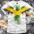 E1syndicate T-Shirt Jamaica Eagle Reggae Flag 1976c