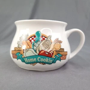 Soup Mug/Cup CERAMIC 16 oz Vintage "Home Cookin" - Picture 1 of 9