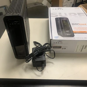 ARRIS SURFboard SBG10 DOCSIS 3.0 16 x 4 Gigabit Cable Modem & AC1600 WIFI ROUTER - Picture 1 of 12