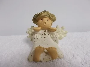 Vtg 1997 Zondervan Girl Angel Business Card Holder Desktop Decoration Figurine - Picture 1 of 6