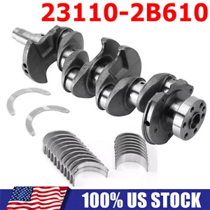 Engine Crank shafts & Main Rod Bearing STD 23110-2B610 for Hyundai Kia 1.6L G4FD - Picture 1 of 11