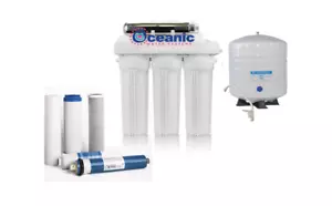 Oceanic Elite 6 Stage Reverse Osmosis Home Water Filtration System + UV Filter - Picture 1 of 1