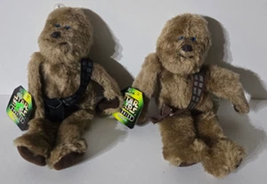 Star Wars Chewbacca 1997 Power of the Force Buddies Black & Brown belts w/ tags - Picture 1 of 9