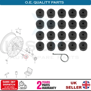WHEEL BOLT NUT CAP SET 21 PCS FOR VW CADDY GOLF JETTA BETTLE CC UP EOS 1K0601173 - Picture 1 of 12