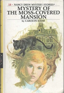 Nancy Drew Mystery of the Moss-Cover Mansion Carolyn Keene HC 1971 1985 Oval - Picture 1 of 3
