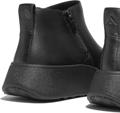 Fitflop Womens Zipper Leather Ankle Boots Shoes - Image 1 of 4