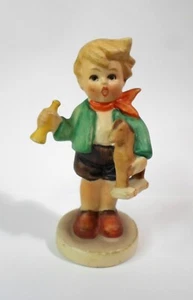Vintage HUMMEL FIGURINE # 239/0 Boy with Toy Horse 3.5" Tall Tmk 6 Hand Painted - Picture 1 of 8