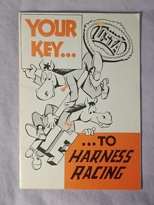 US Trotting Association KEY TO HARNESS RACING Booklet SPORTSMAN'S PARK Chicago - Picture 1 of 7