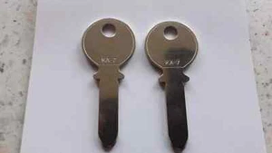 2 x KABA Schlüsselrohlinge/Schlüsselrohling/Chiave/Cles/Llave - Bild 1 von 7