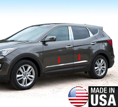 TYGER For Hyundai Trim 2013-2018 Santa Fe Sport Accent 1 1/2'' Wide 4PC Foto 1 de 4