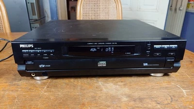 Philips CDC-752 5 Disc Cd Changer Compact Disc Player Tested And Working! - Bild 1 von 4